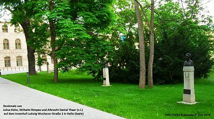 Denkmale Khn, Rimpau, Thaer, Innenhof Ludwig-Wucherer-Str. 2, Halle (Saale), Juni 2016, Foto: H. Braunsdorff