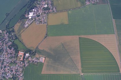 "Impression of the arable land of the Teaching and Experimental Station Grzig"
(Photo: Herbert Lisso; Image rights: Institute of Agricultural and Nutritional Sciences, MLU Halle)