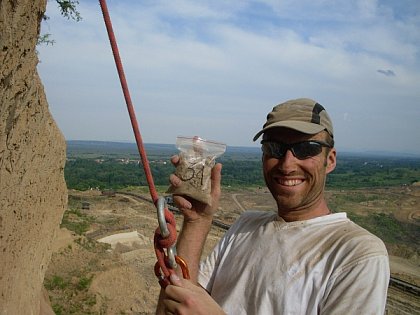 Beprobung Lss PalaeobodenSequenz (Foto: Michael Zech) 