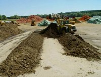 Kompostierungsanlage der Firma "Sonnenerde" (Foto: Daniel Fischer)