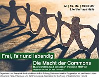 Organized and funded by the Heinrich-Böll-Stiftung Sachsen-Anhalt in cooperation with the Martin-Luther-Universität Halle Wittenberg and the International Association for the Study of the Commons (IASC)