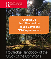 The Chapter on “Pseudo-Commons” by Prof. Theesfeld (2019) in the Routledge Handbook of the Study of the Commons available as open access. https://www.routledge.com/Routledge-Handbook-of-the-Study-of-the-Commons-1st-Edition/Hudson-Rosenbloom-Cole/p/book/9781138060906