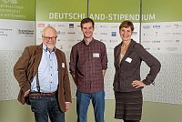 Deutschlandstipendiat der Fördergesellschaft 2024. Foto: MLU, Maike Glöckner