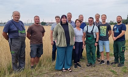 Team CRU 2025 (15.07.2025) vor dem Ewigen Roggen
