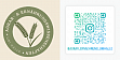 Account logo and QR code